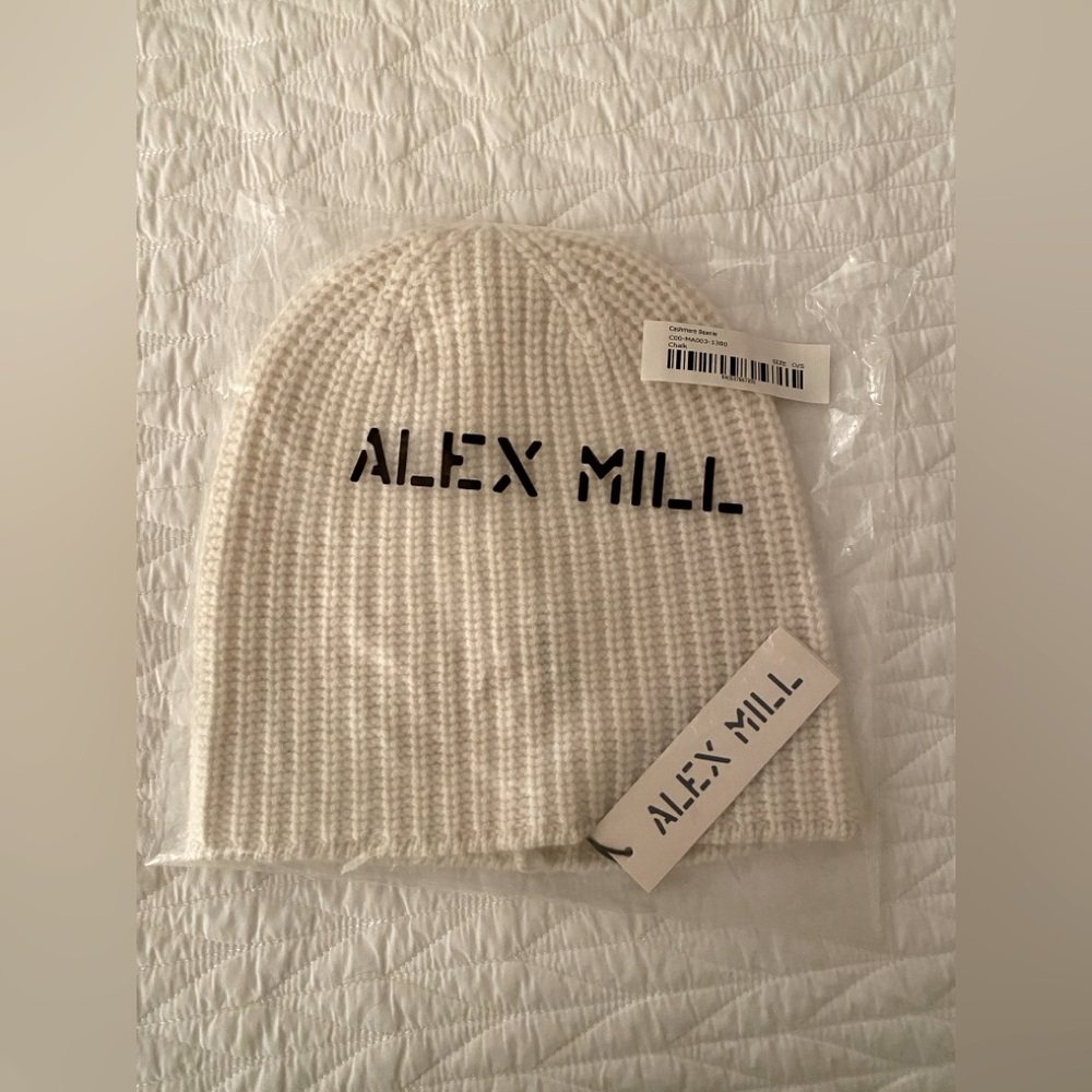 NWT ALEX MILL Cashmere Beanie